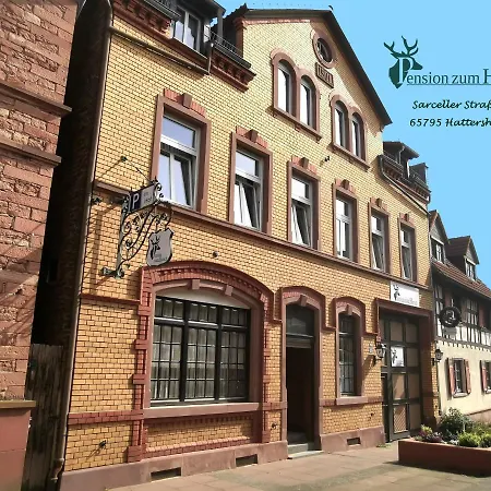 Pensjonat Hotel-pension Zum Hirsch Hattersheim am Main