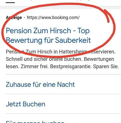 Hotel-pension Zum Hirsch Hattersheim am Main